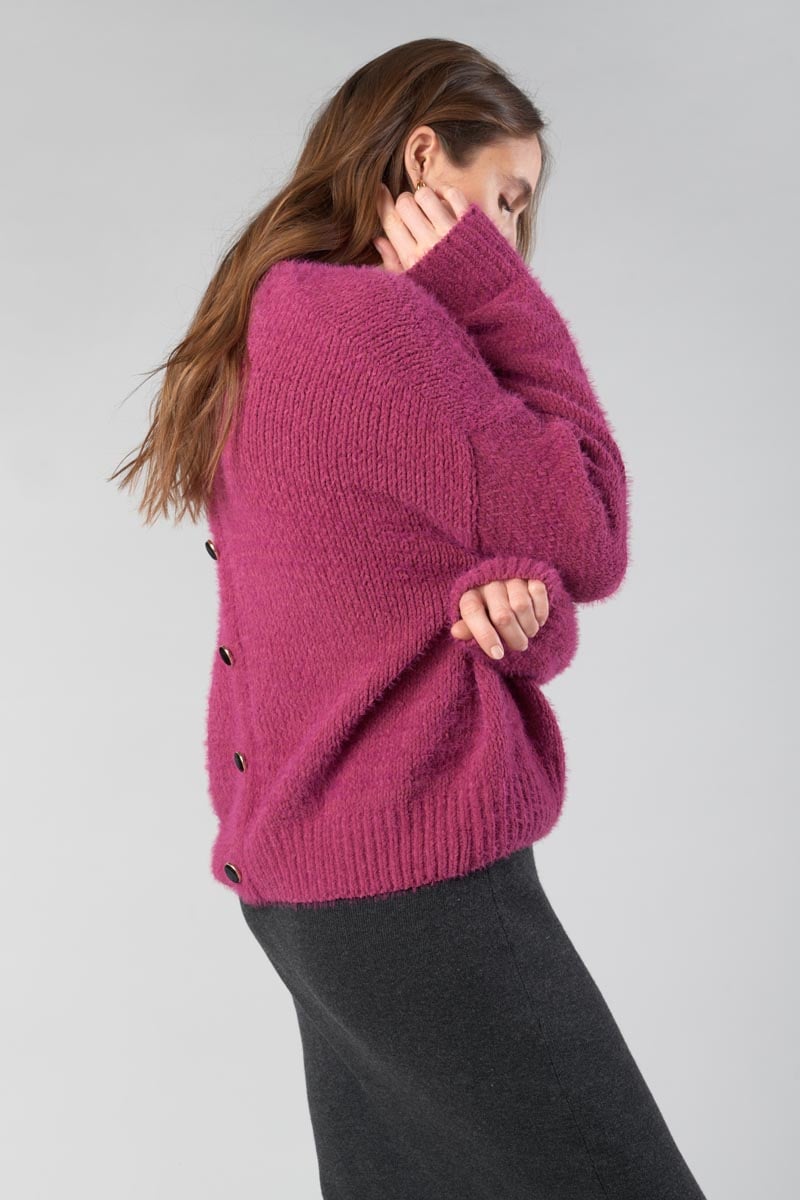 Pull Daisy framboise