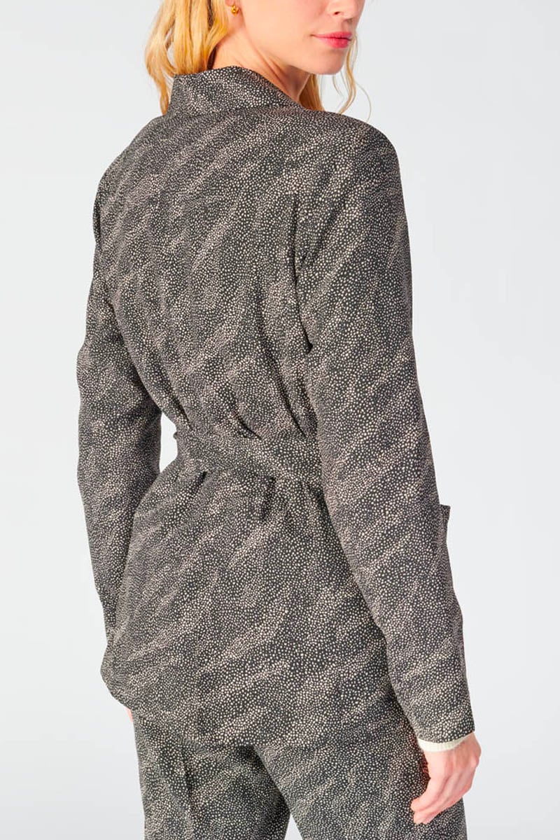 Veste blazer Zebre à motif animalier