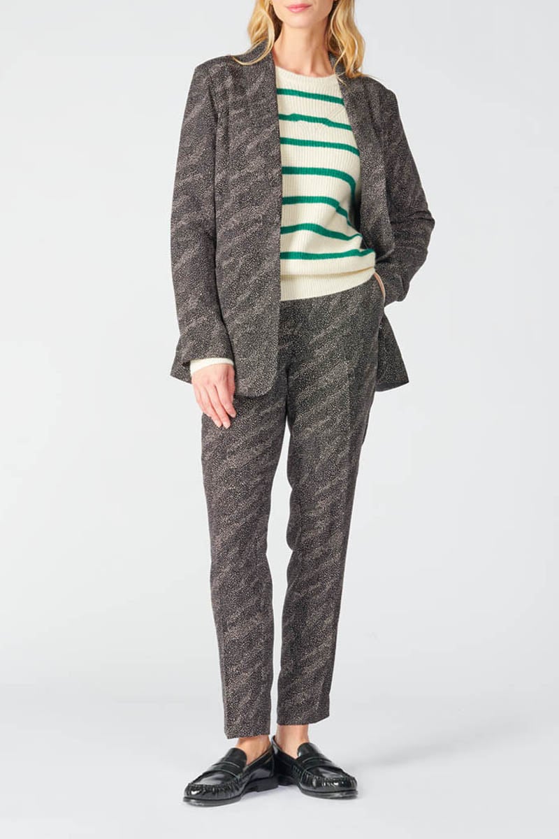 Veste blazer Zebre à motif animalier