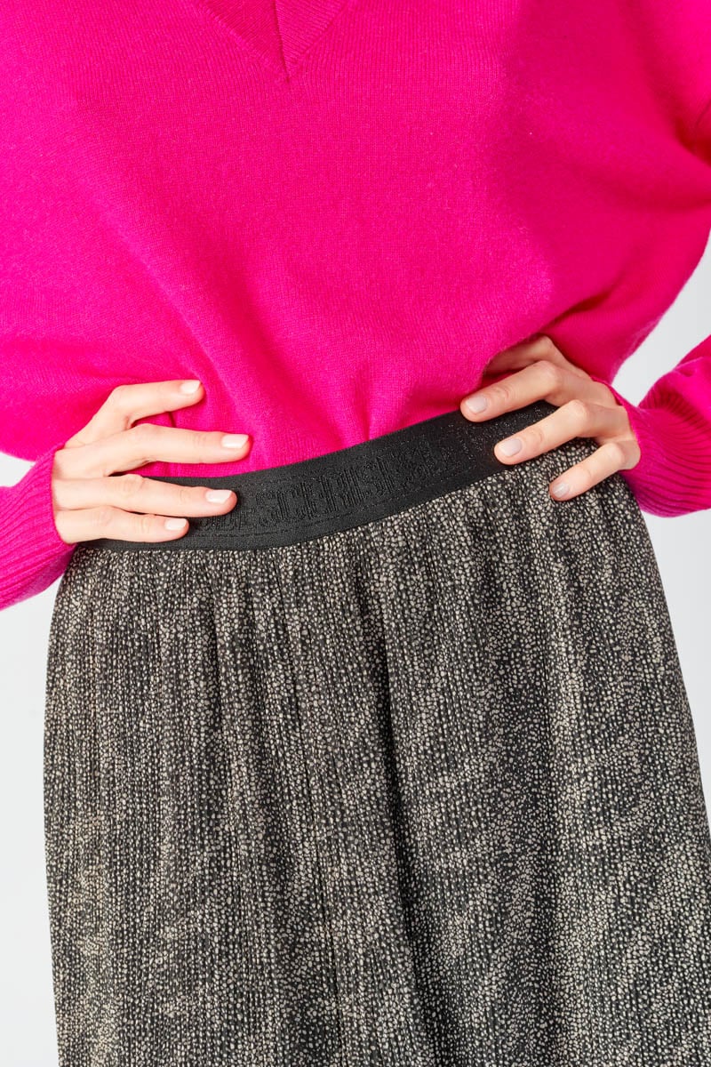 Jupe longue Zoumba à motif animalier