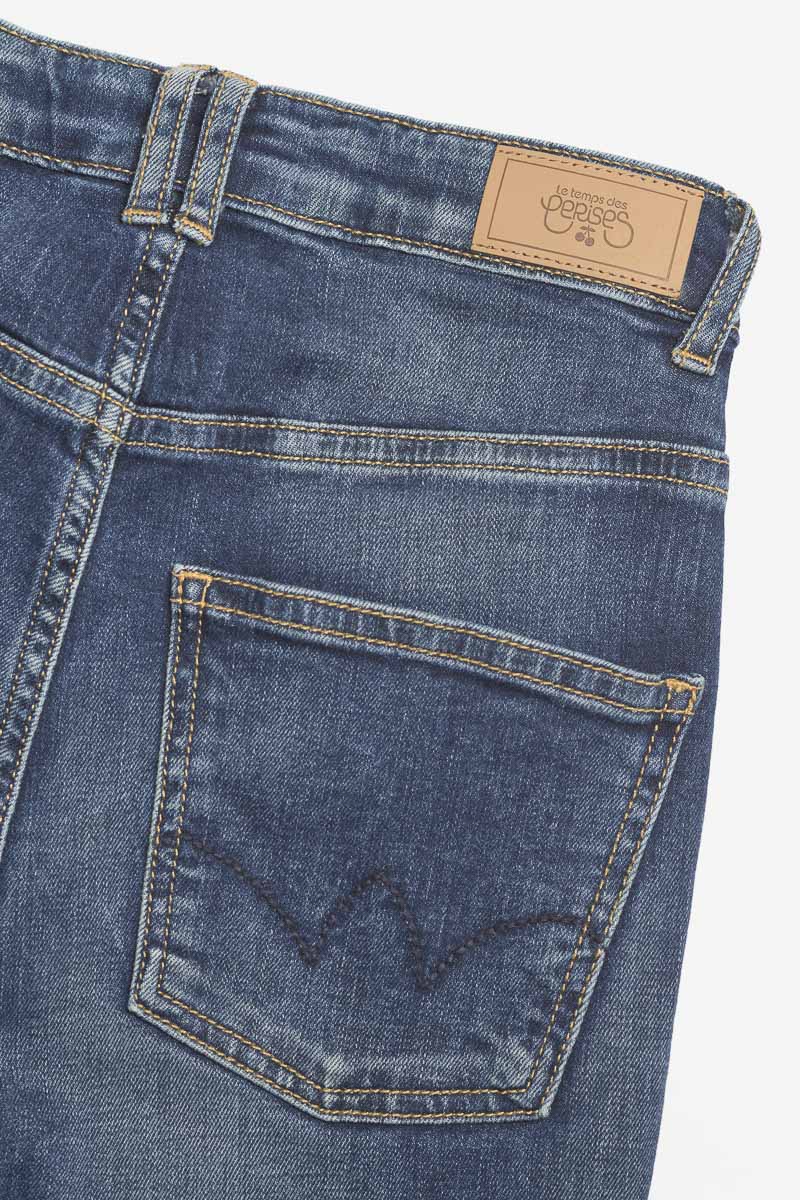 Jeans 400/12 mom Basic taille haute 7/8ème vintage bleu N°2