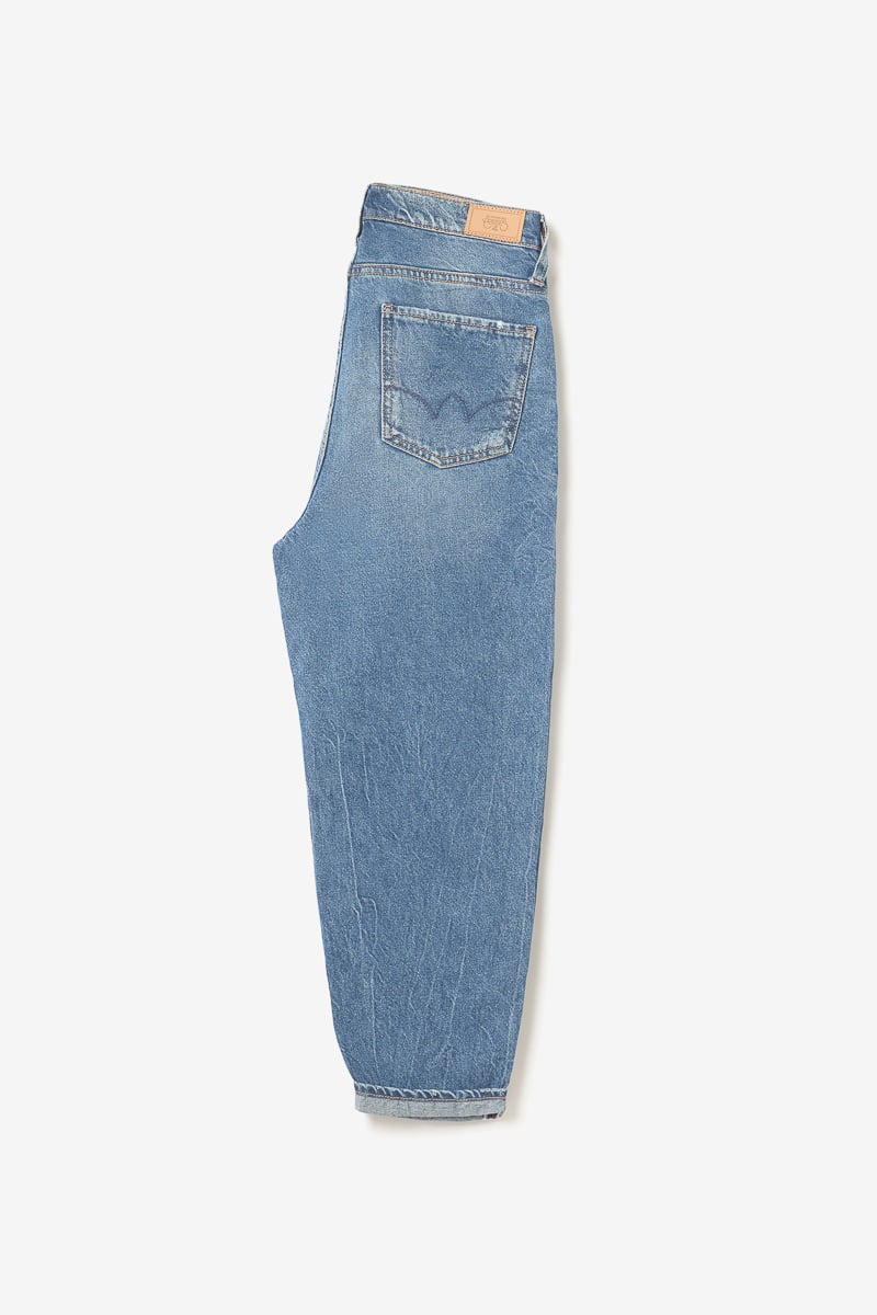 Jeans boyfit Cosa 7/8ème destroy vintage bleu N°4