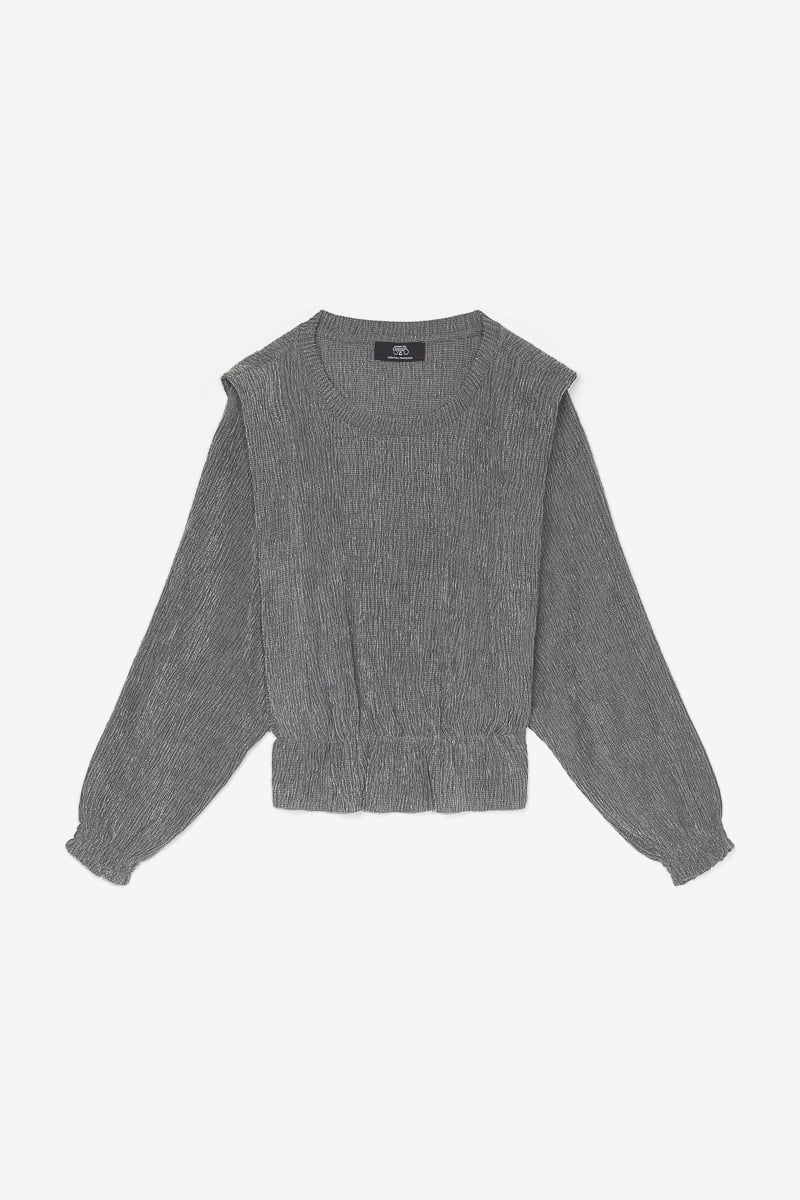 Blouse Italgi cendrée