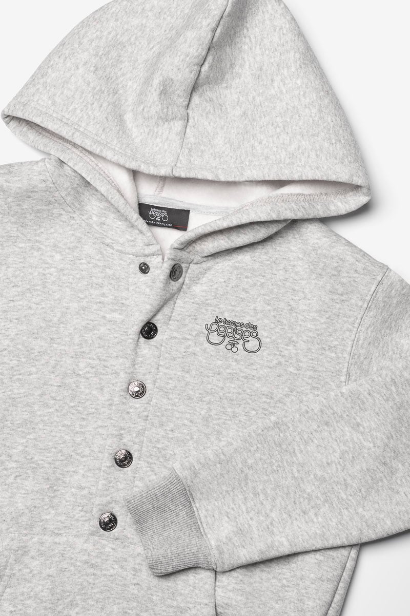 Sweat Mabelgi gris chiné