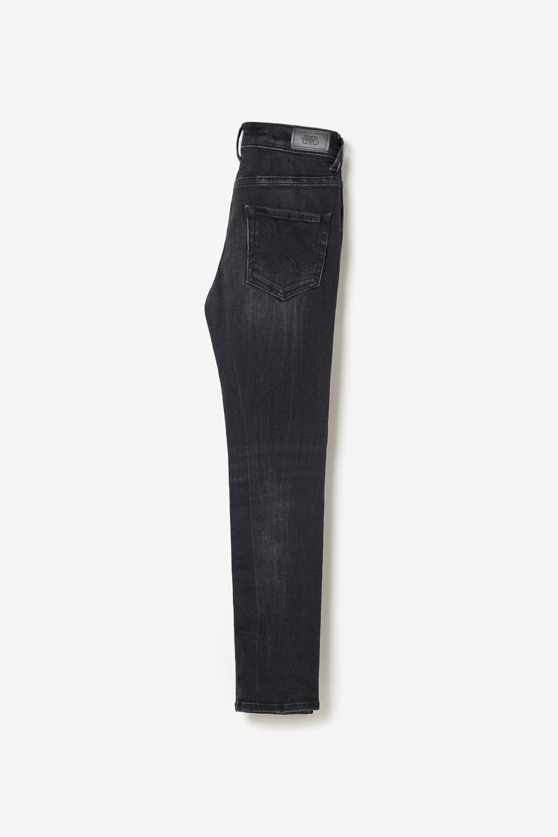 Jeans power skinny taille haute noir N°1