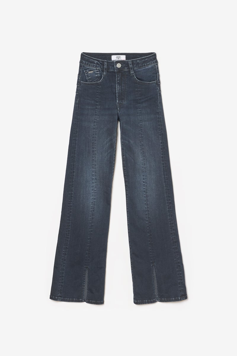 Jeans pulp flare Sina taille haute bleu-noir N°1