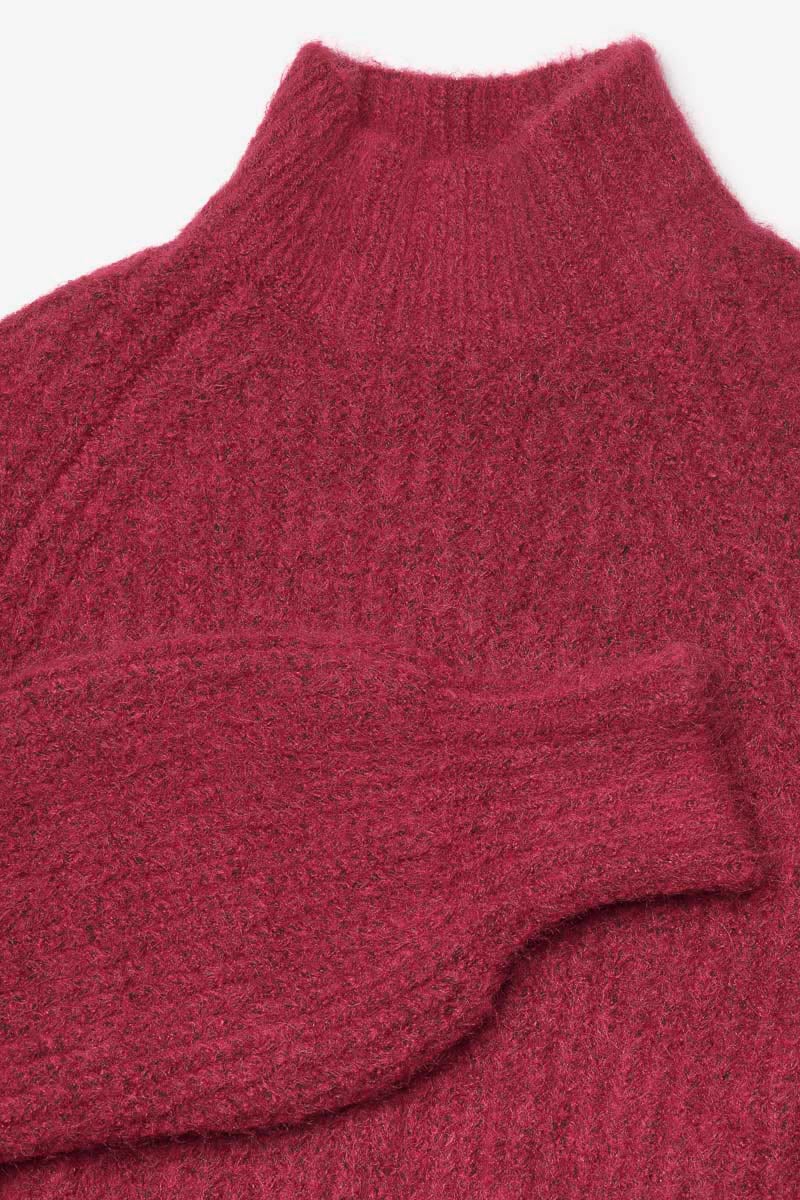 Pull Streetgi framboise chiné
