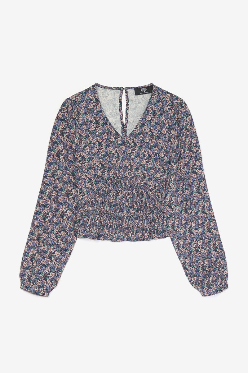 Blouse Tennygi à motif fleuri
