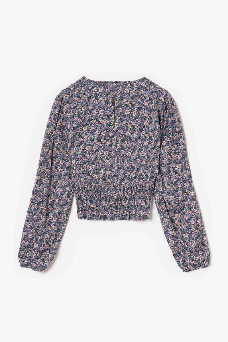 Blouse Tennygi à motif fleuri