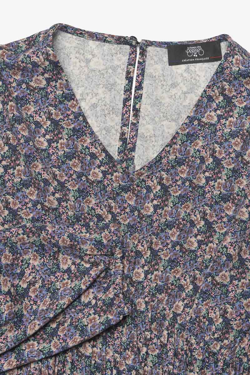 Blouse Tennygi à motif fleuri