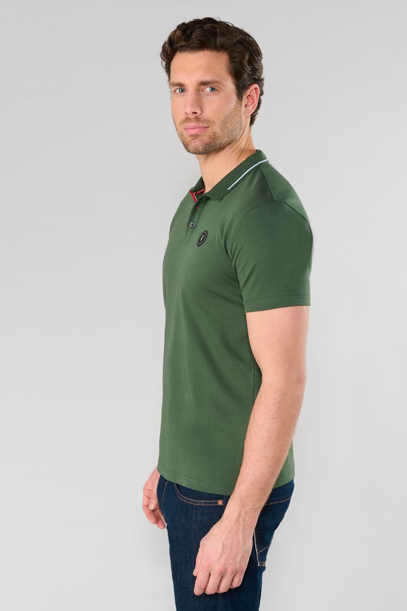Polo Aron vert foncé