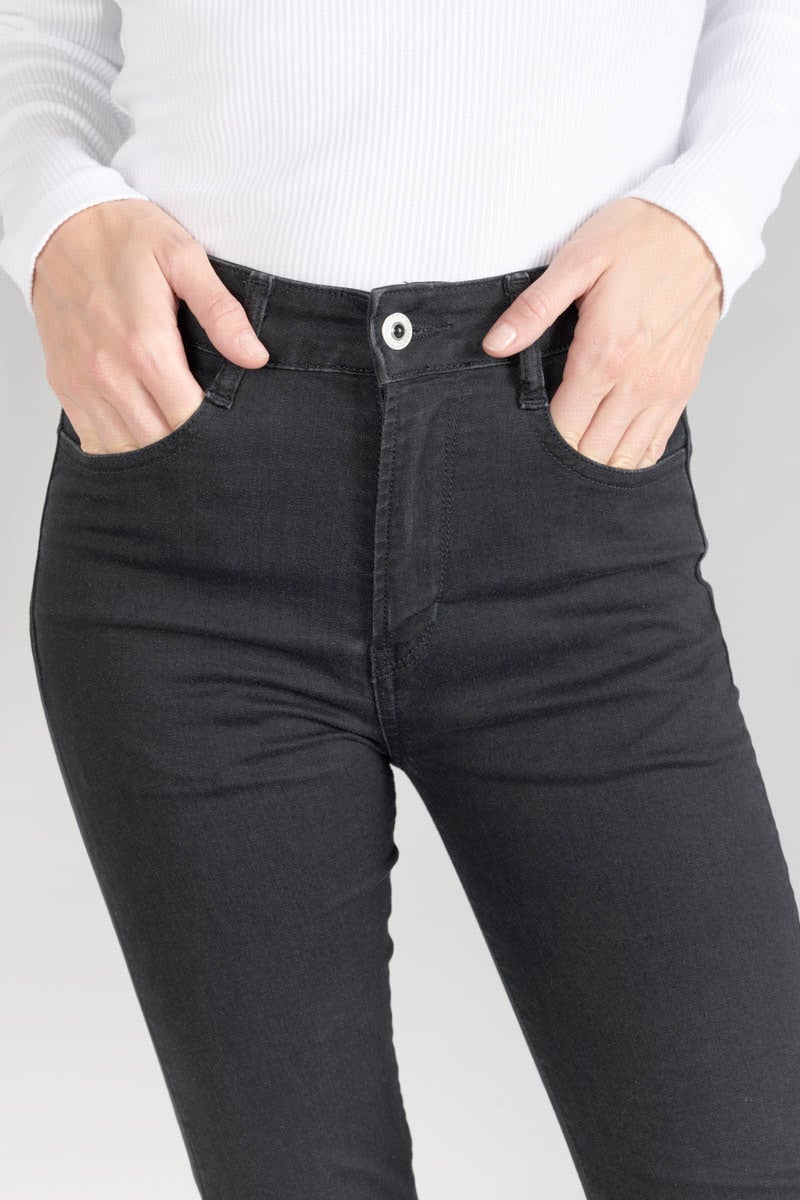 Jeans flare Alberta taille haute noir N°0