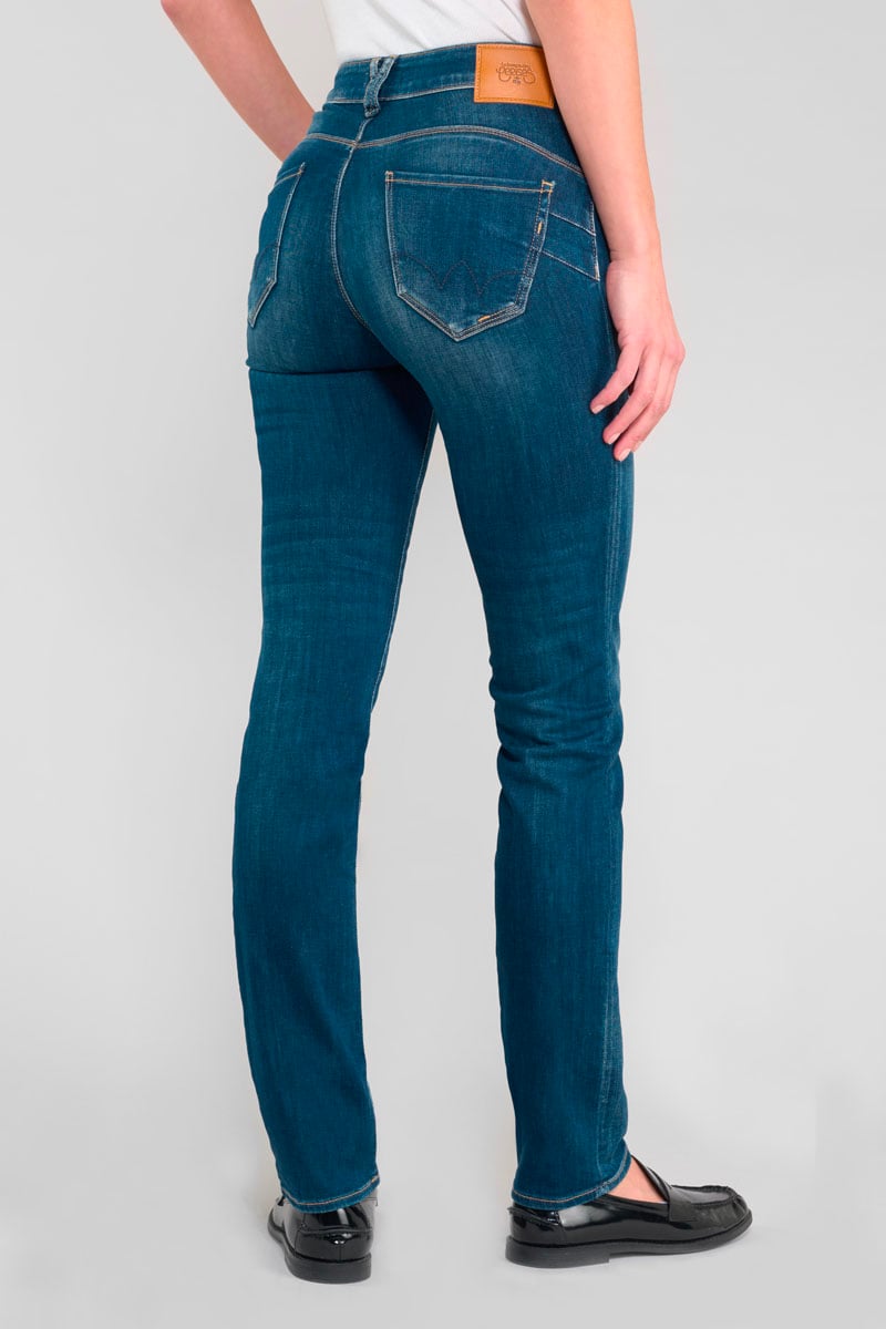 Jeans pulp regular Casal taille haute bleu N°2