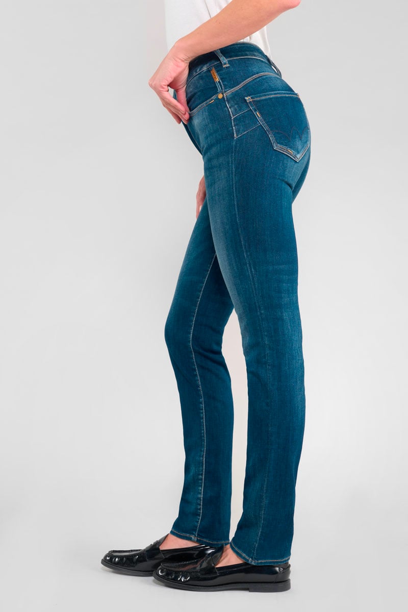 Jeans pulp regular Casal taille haute bleu N°2