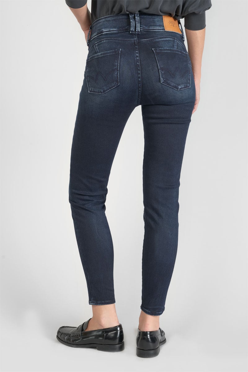 Jeans ultra pulp slim Gush taille haute 7/8ème bleu-noir N°1