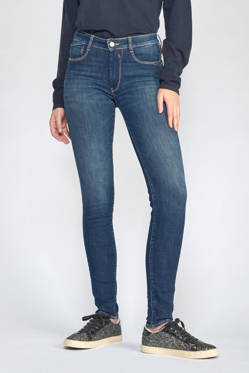 Jeans pulp slim Soma taille haute bleu N°2