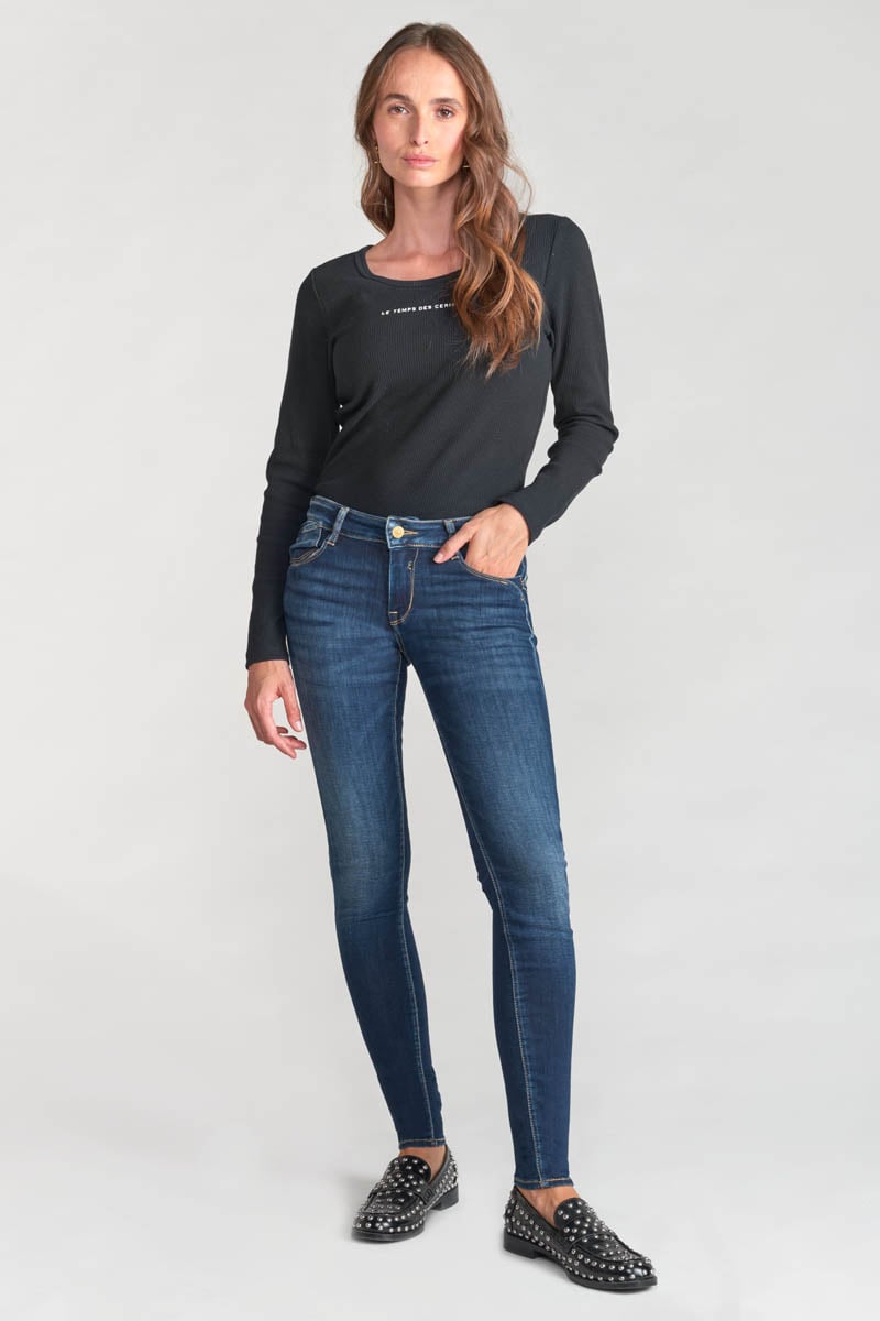Jeans pulp slim Urselle vintage bleu N°1