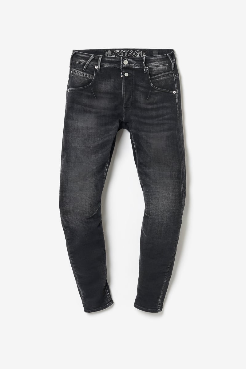 Jeans 900/03 tapered arqué Cravan noir N°1
