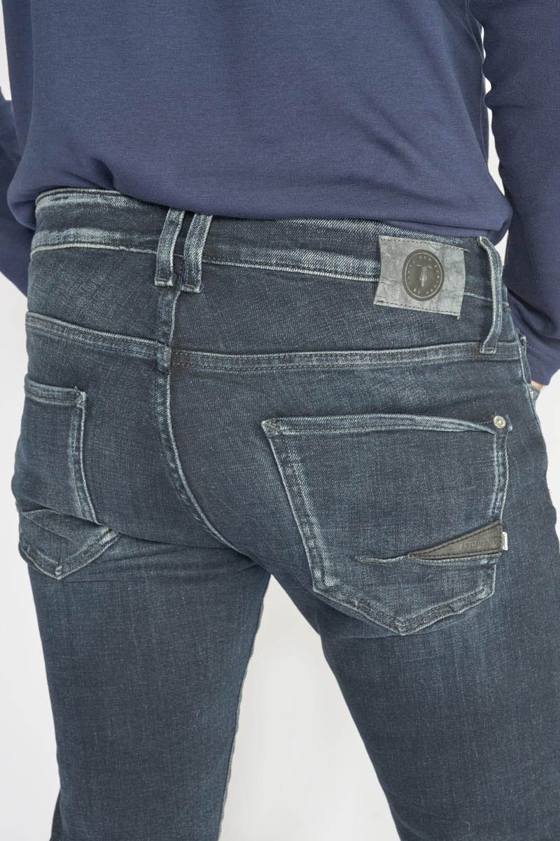 Jeans power skinny 7/8ème bleu-noir N°1