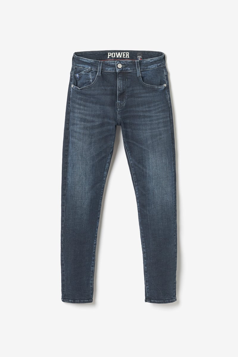 Jeans power skinny 7/8ème bleu-noir N°1