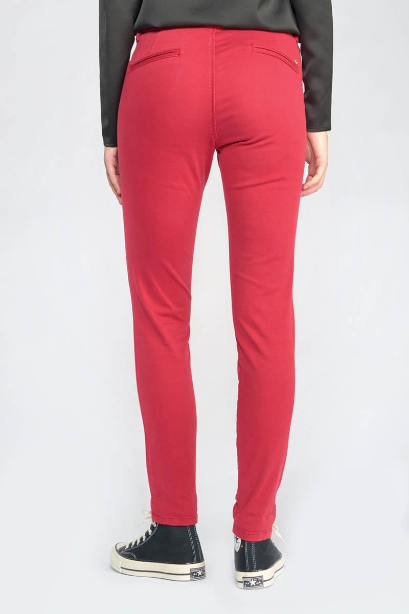 Pantalon Dyli2 rouge framboise