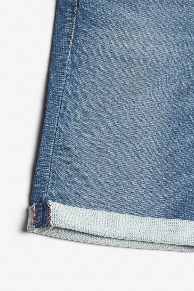 Bermuda Jogg Lo bleu clair délavé