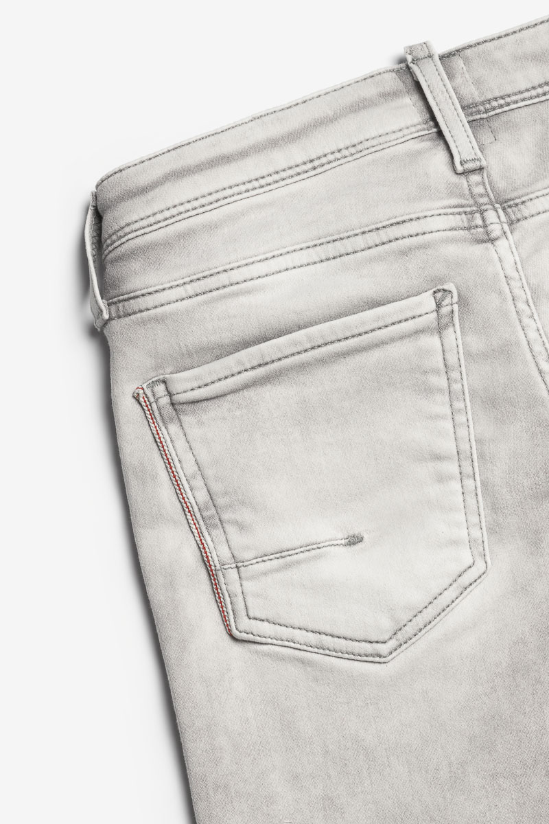 Bermuda Jogg Lo gris clair délavé