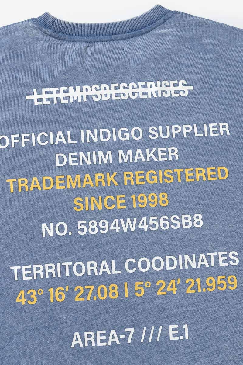 Sweat Naybo bleu chiné