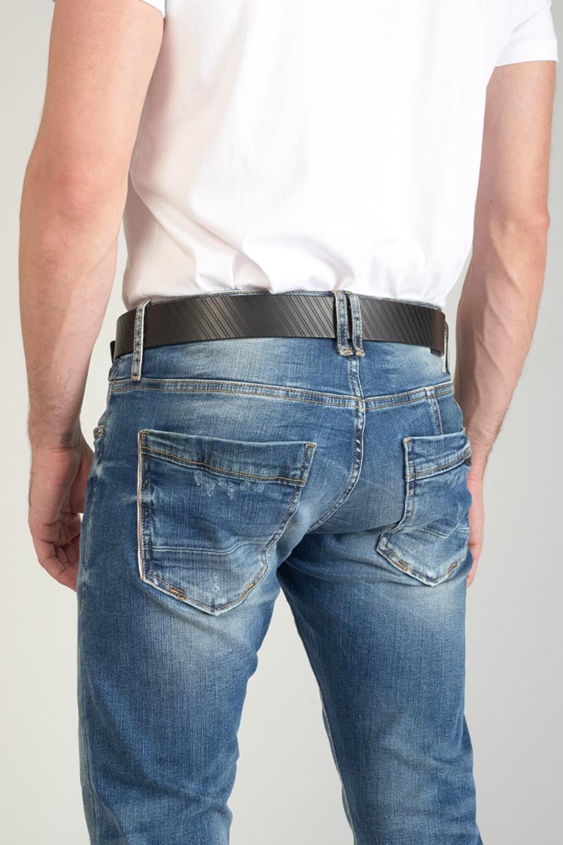 Ceinture Libar en cuir noir