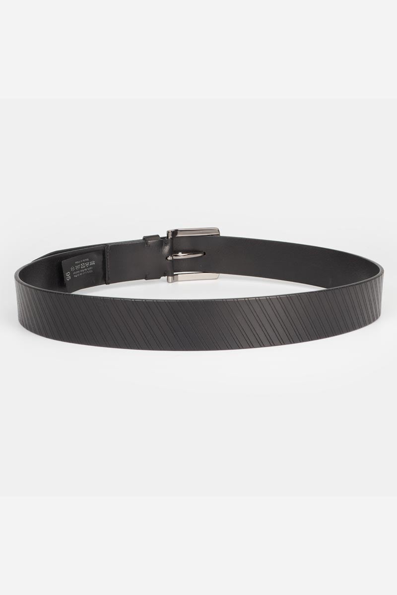 Ceinture Libar en cuir noir