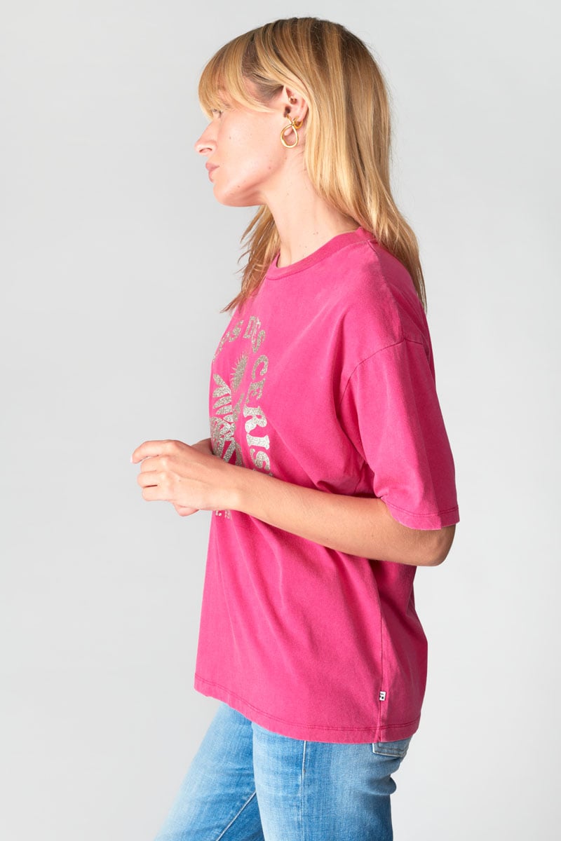 T-shirt Cassio fuchsia