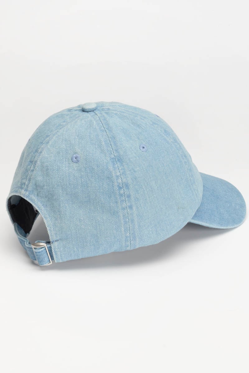 Casquette Fannya bleu denim