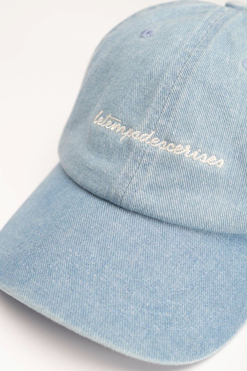 Casquette Fannya bleu denim