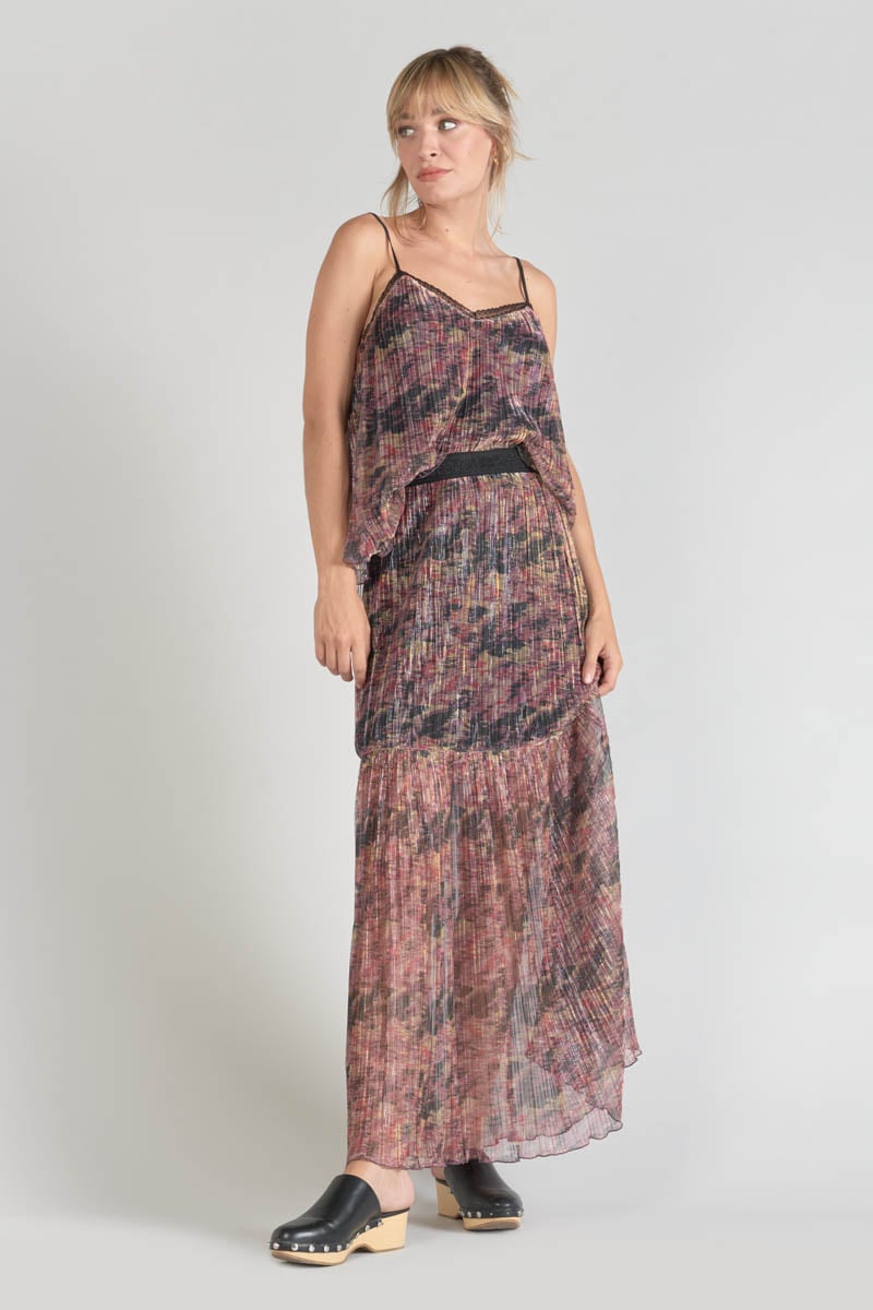 Caraco Kava imprimé irisé