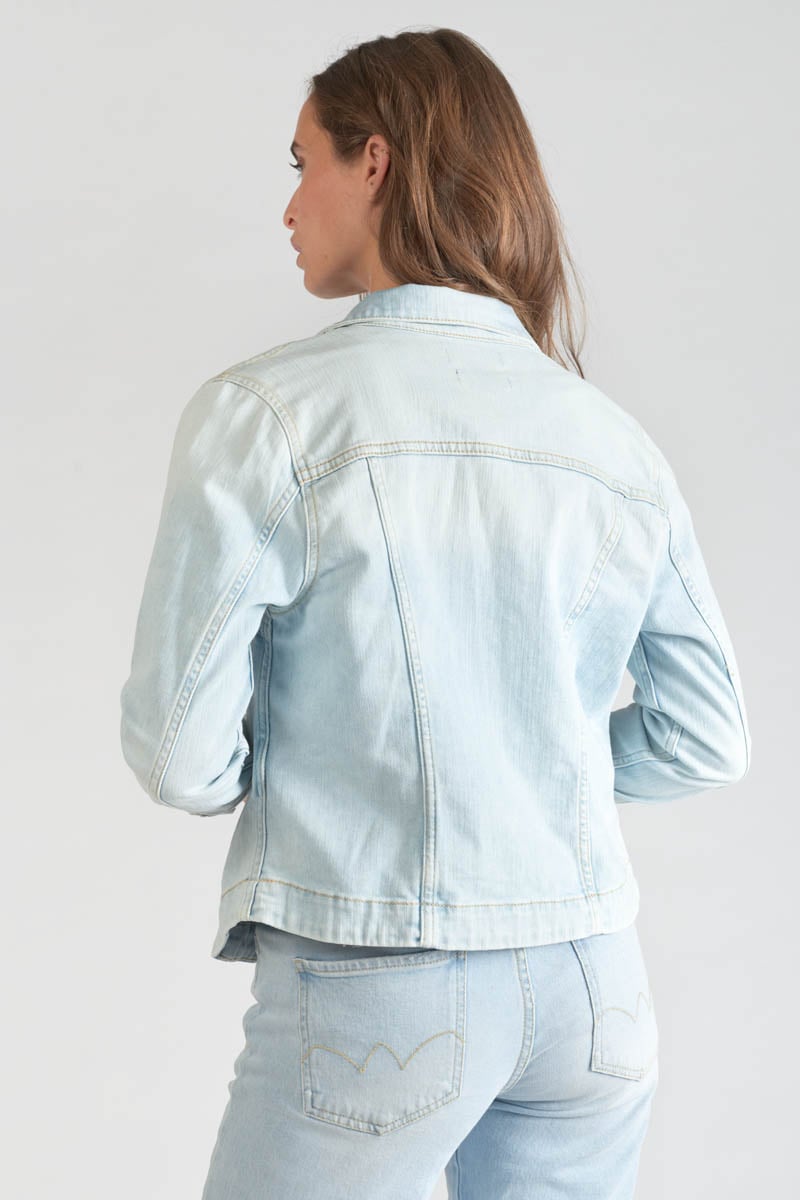 Veste en jeans Lilly bleu très clair