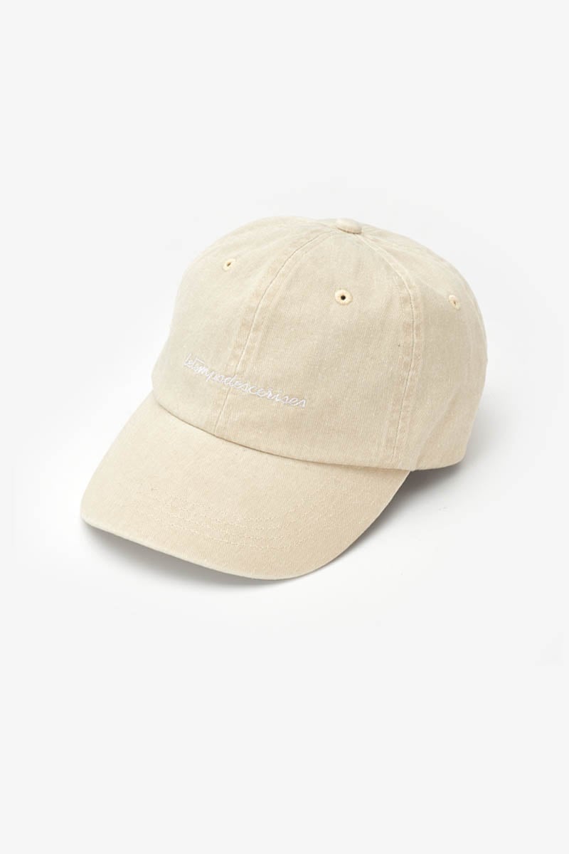 Casquette Meziane beige délavée