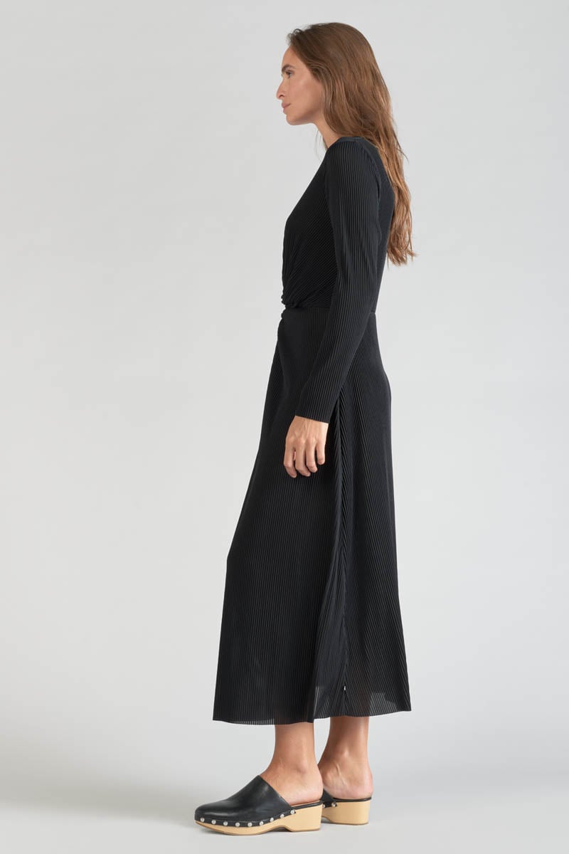 Robe longue Yama noire