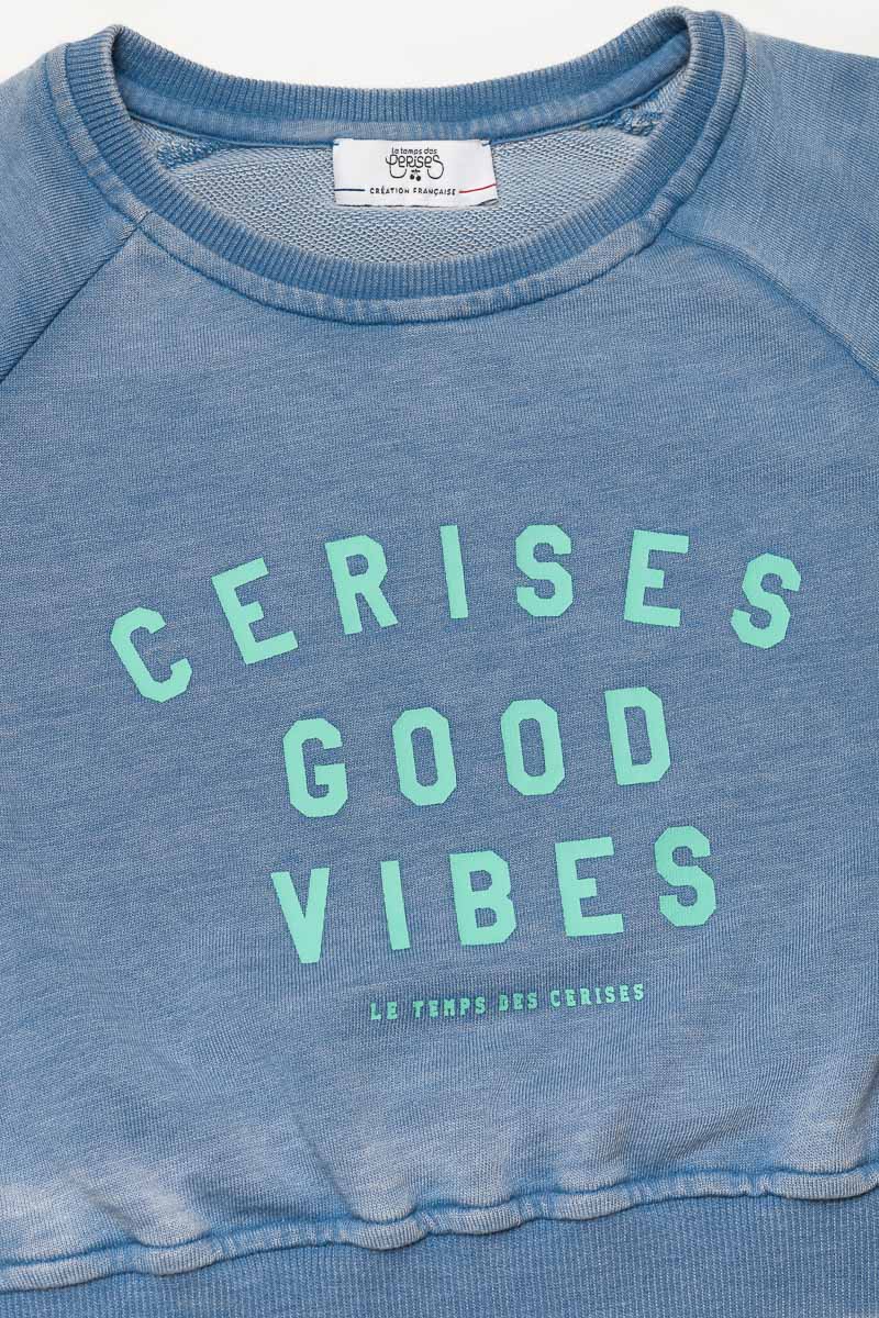 Sweat court Daminagi bleu