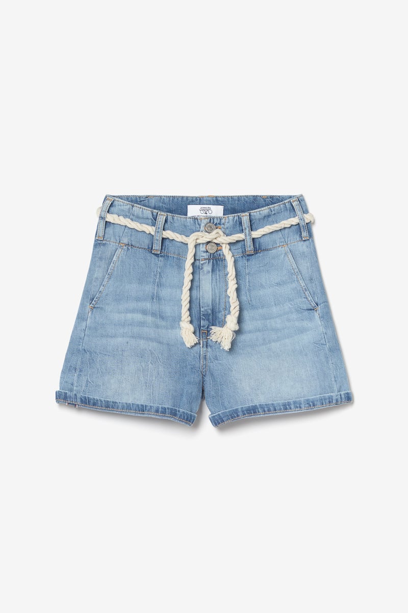 Short Loona en jeans bleu clair