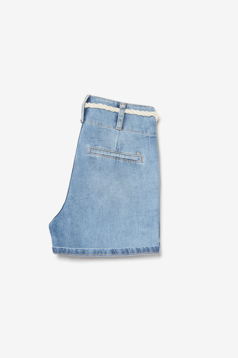 Short Loona en jeans bleu clair