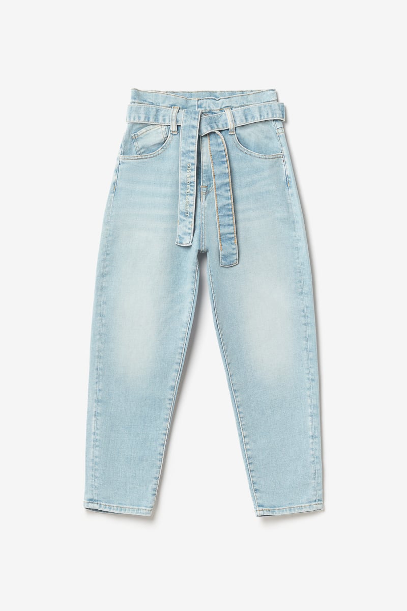 Jeans boyfit Milina 7/8ème bleu N°5