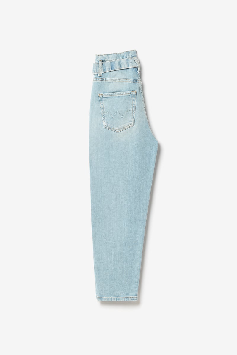 Jeans boyfit Milina 7/8ème bleu N°5