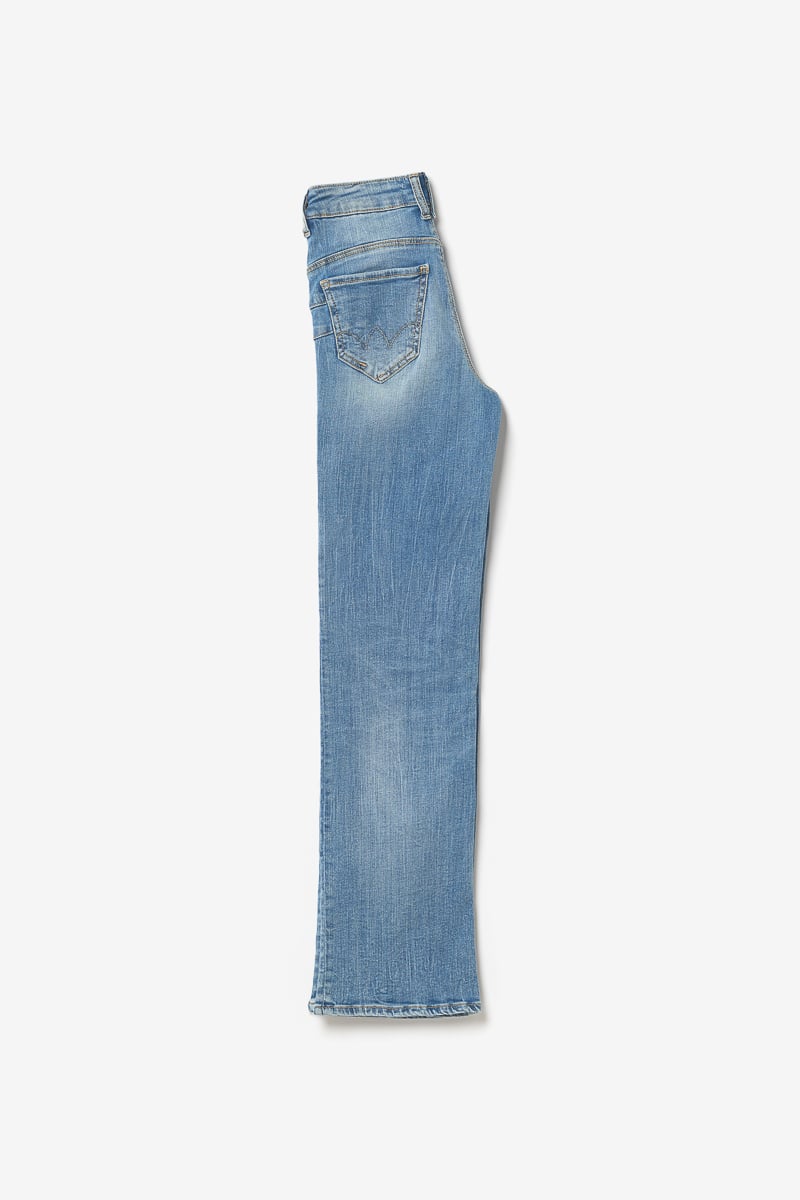 Jeans pulp regular taille haute bleu N°4