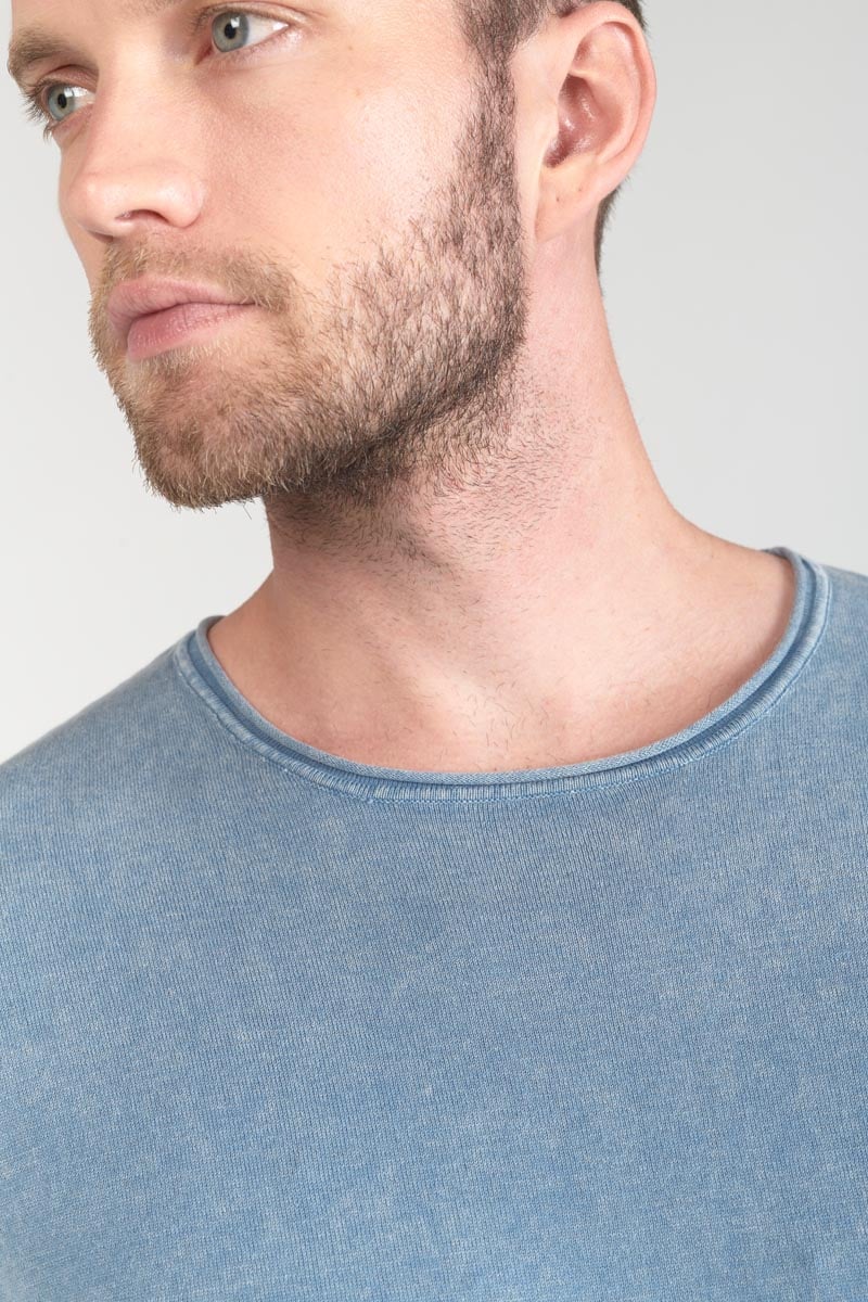 Pull Bivor bleu-gris délavé