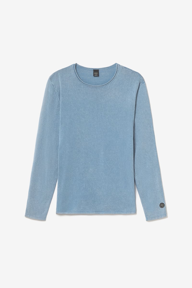 Pull Bivor bleu-gris délavé