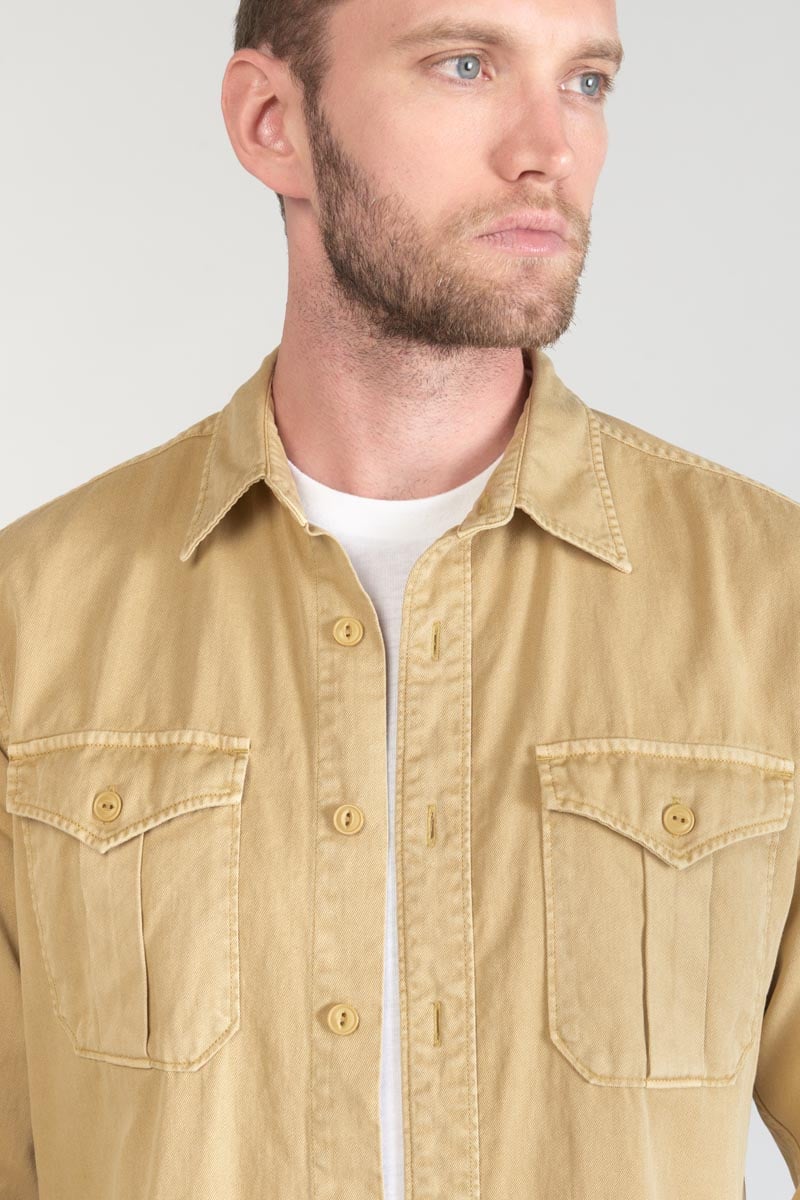 Surchemise Carel beige sable