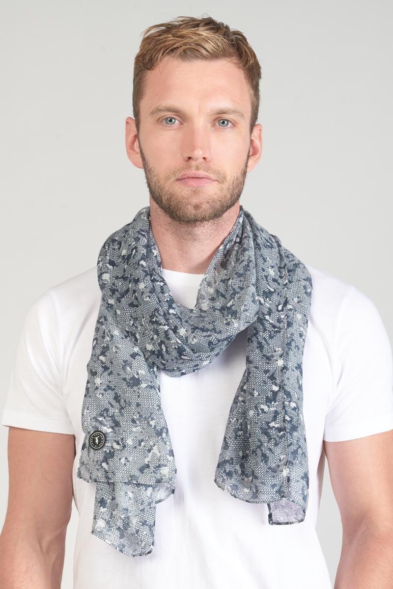 Foulard Rimor bleu nuit