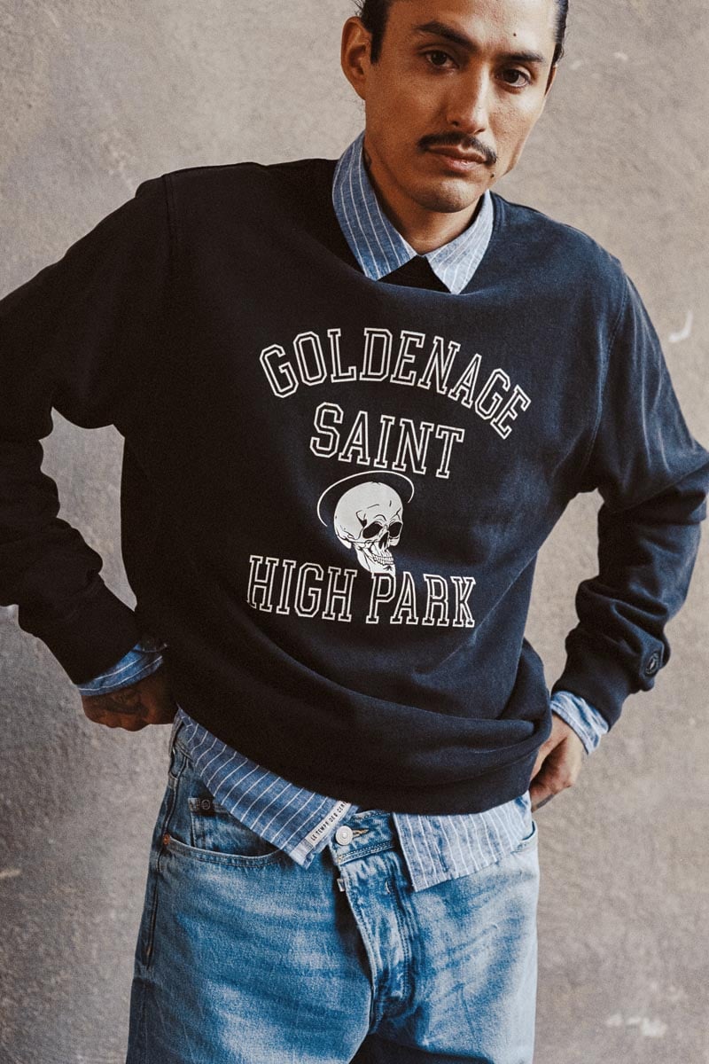 Sweat Tubur noir délavé