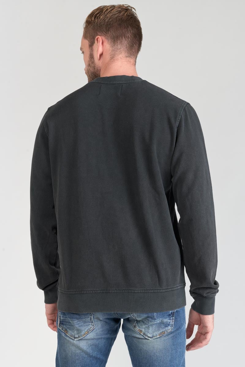 Sweat Tubur noir délavé