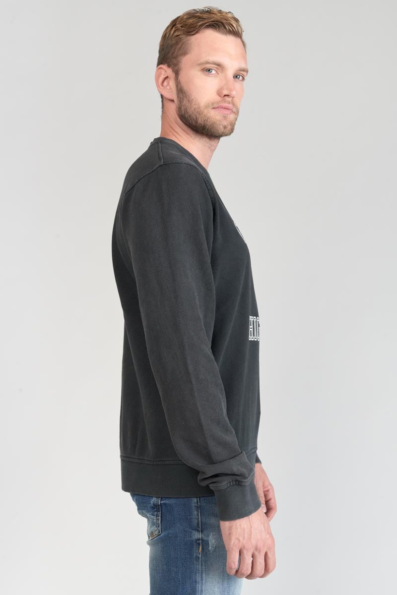 Sweat Tubur noir délavé